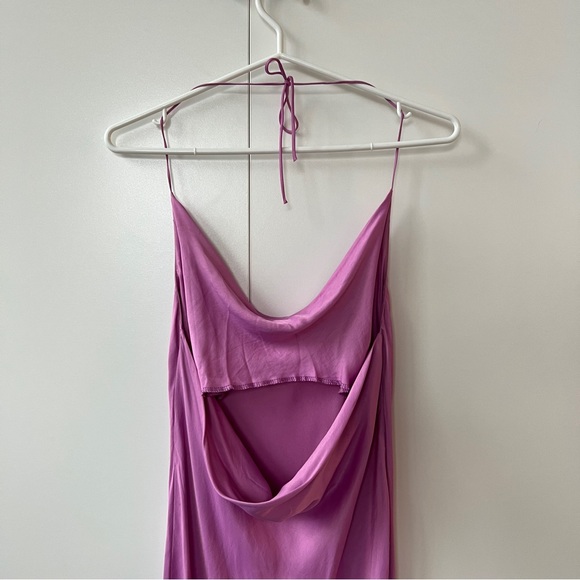 (SOLD ON FB) ZARA Satin Dress - Picture 7 of 8